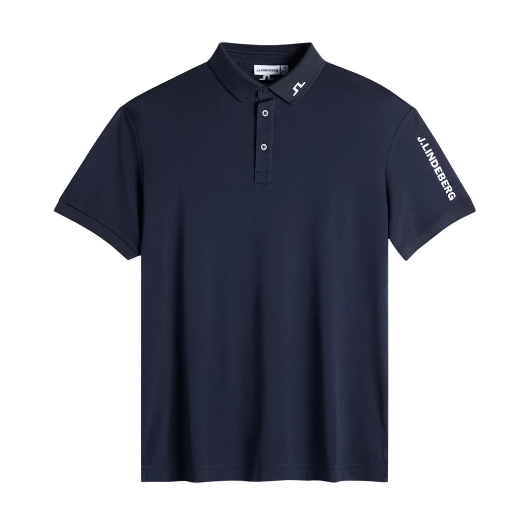 J.Lindeberg Tour Tech Pique Herre Navy