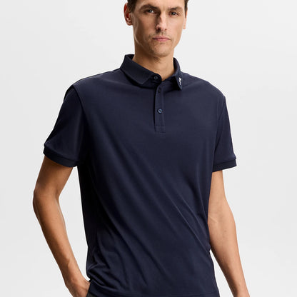 J.Lindeberg Tour Tech Pique Herre Navy