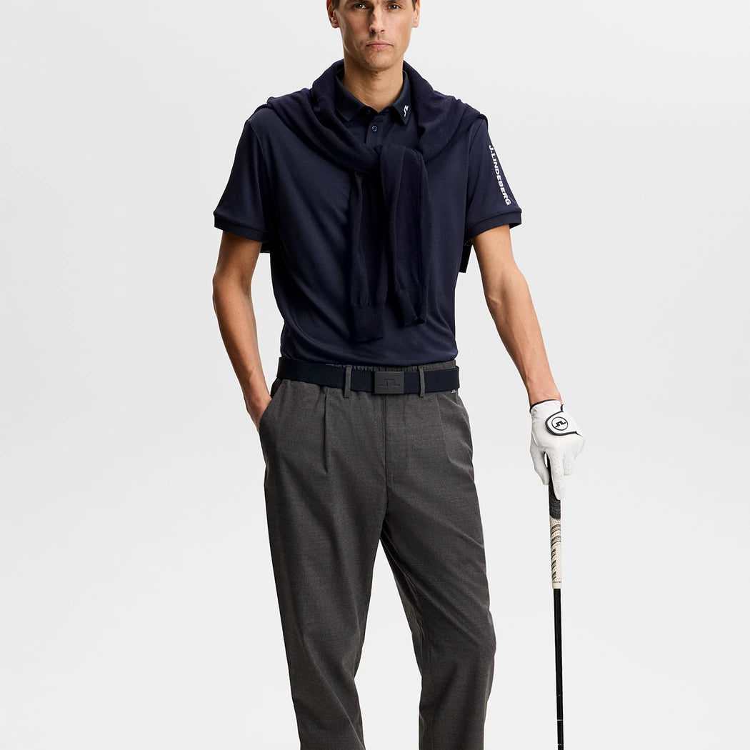 J.Lindeberg Tour Tech Pique Herre Navy