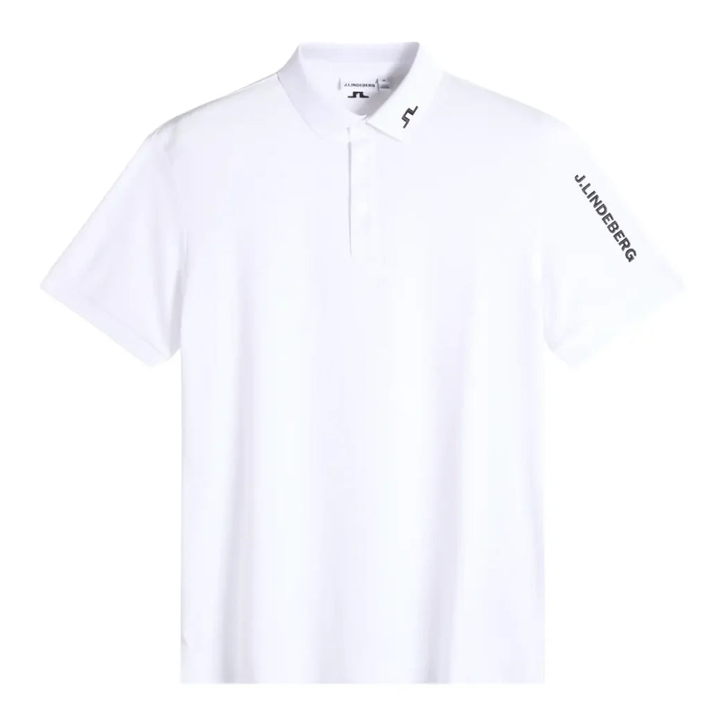 J.Lindeberg Tour Tech Polo Herre Hvit