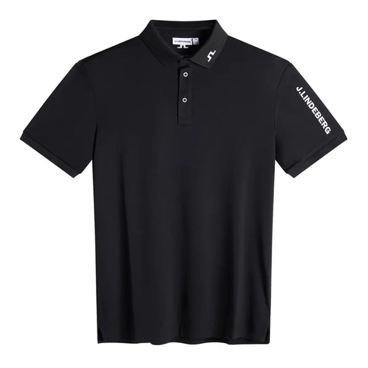 J.Lindeberg Tour Tech Polo Herre Sort