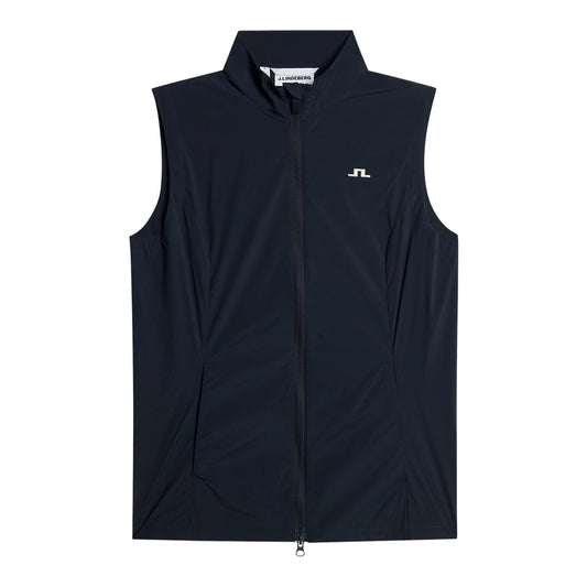 J.Lindeberg Thorine Wind  Packable Vest Dame Navy