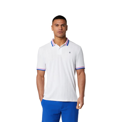 Original Penguin Performance Terry Pique Herre Hvit