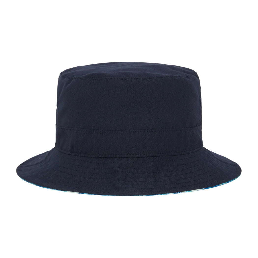 Original Penguin Plaid Reversible Bucket Hat Navy