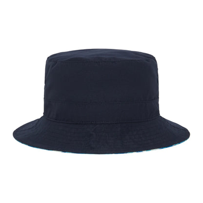Original Penguin Plaid Reversible Bucket Hat Navy