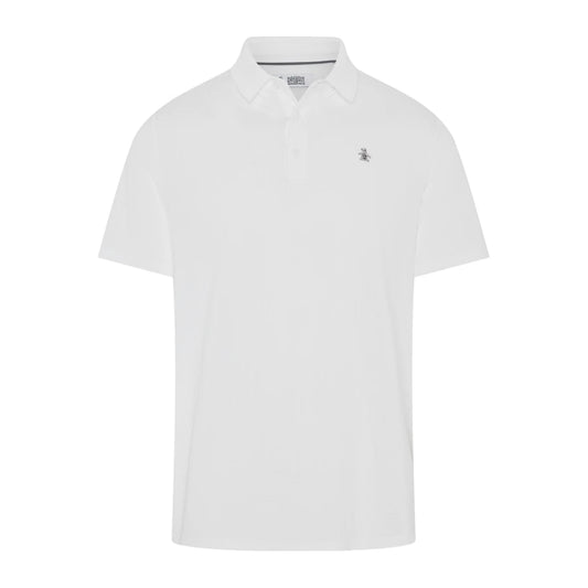 Original Penguin Seersucker Drivers Pique Herre Hvit