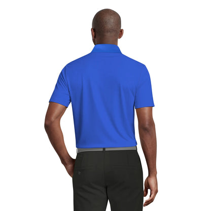 PGA Tour Airflux Solid Performance Pique Herre Blå