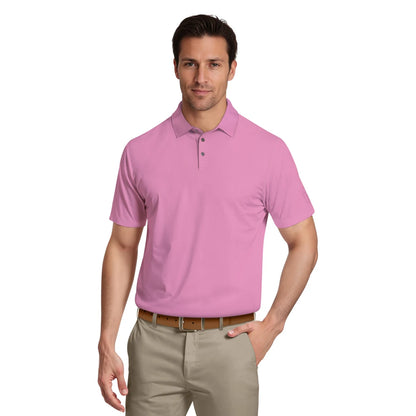 PGA Tour Airflux Solid Performance Pique Herre Lilla