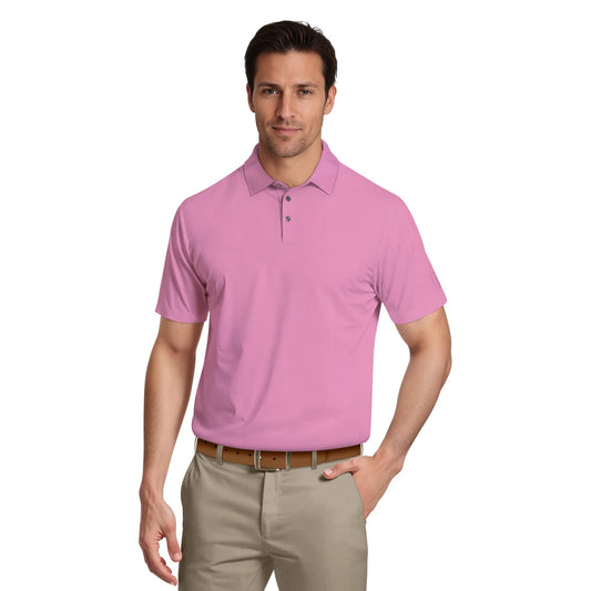 PGA Tour Airflux Solid Performance Pique Herre Lilla