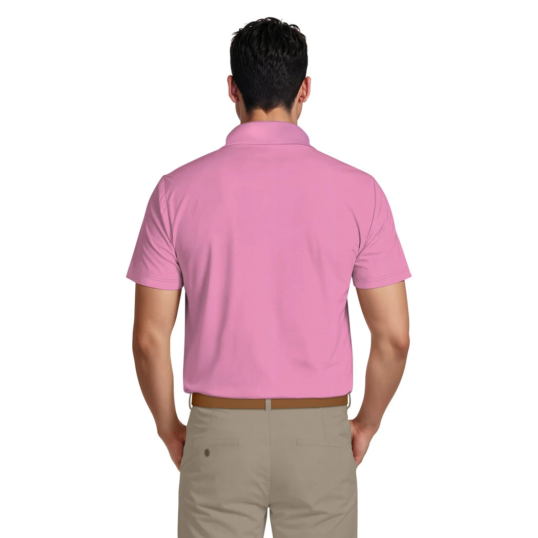 PGA Tour Airflux Solid Performance Pique Herre Lilla
