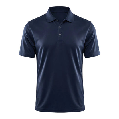 PGA Tour Airflux Solid Performance Pique Herre Navy