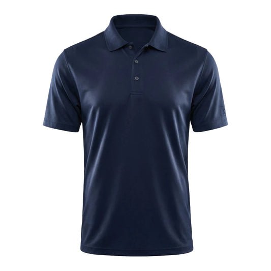 PGA Tour Airflux Solid Performance Pique Herre Navy