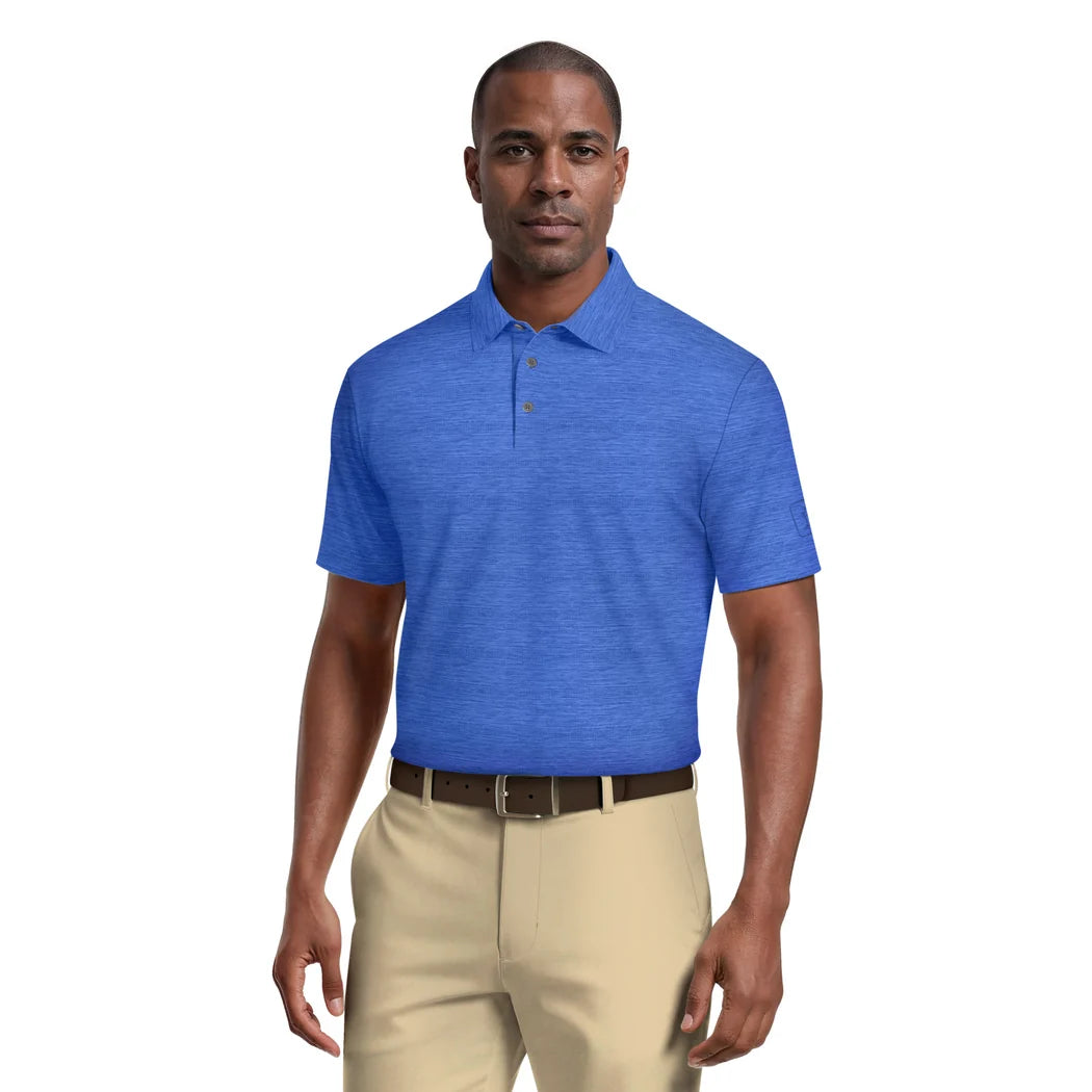PGA Tour Jaspe Airflux Pique Herre Blå