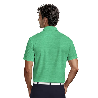 PGA Tour Jaspe Airflux Pique Herre Grønn