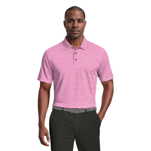 PGA Tour Jaspe Airflux Pique Herre Rosa