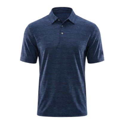 PGA Tour Jaspe Airflux Pique Herre Navy