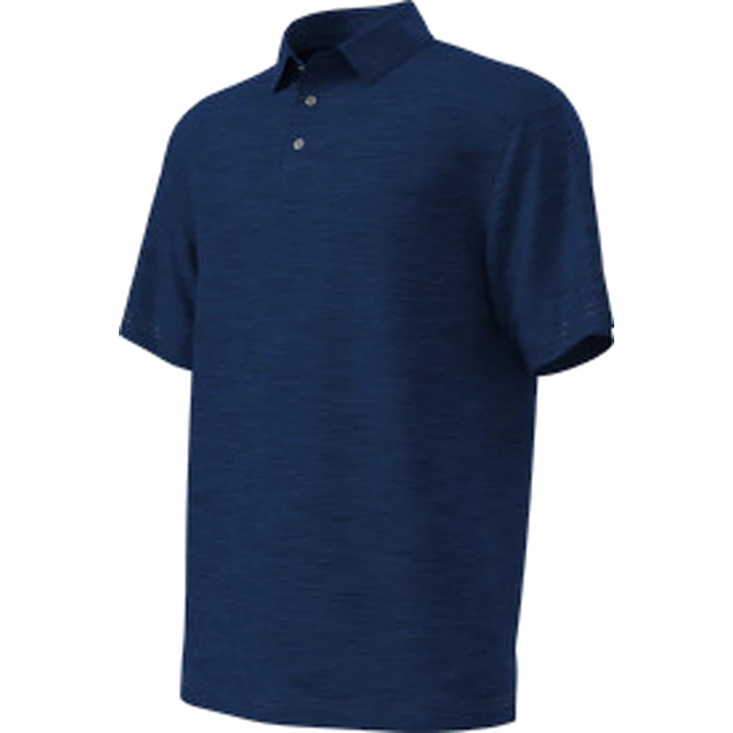 PGA Tour Jaspe Airflux Pique Herre Navy