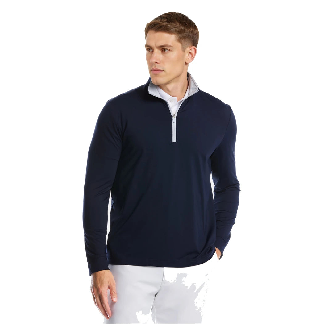 PGA Tour Performance Cooling Genser Herre Navy
