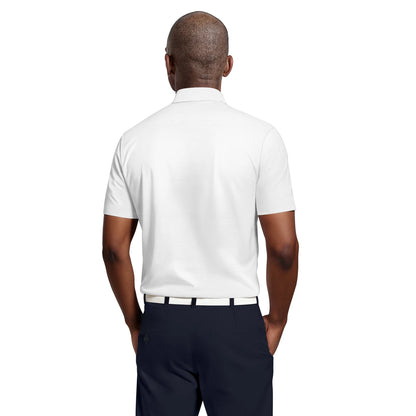 PGA Tour Solid Cooling Pique Herre Hvit