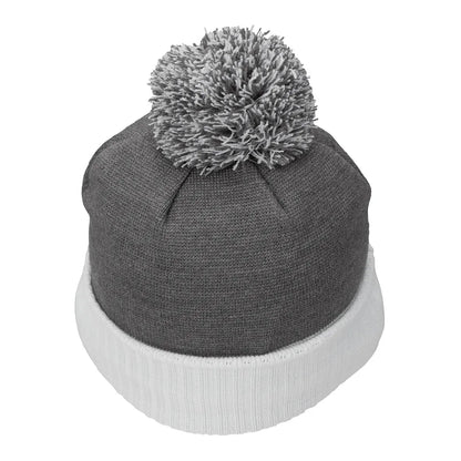TaylorMade Bobble Beanie Lue Charcoal/Heath