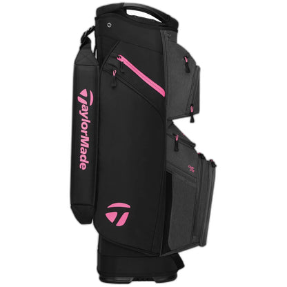 TaylorMade Cart Lite Trallebag Sort/Grå/Rosa