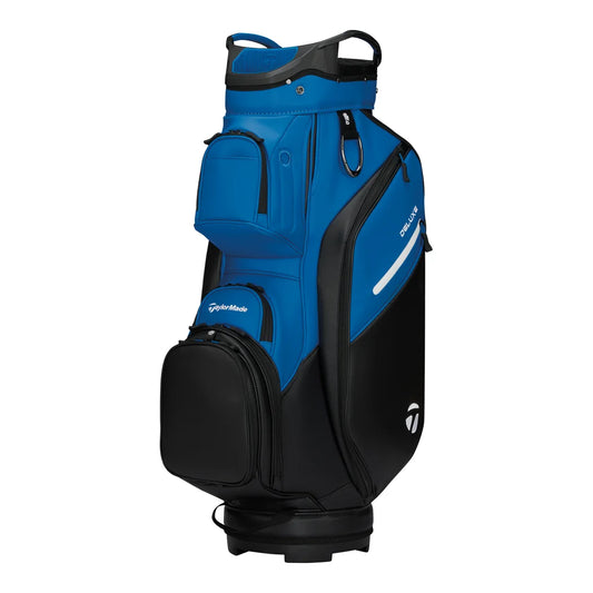 TaylorMade Deluxe Trallebag Sort/Blå