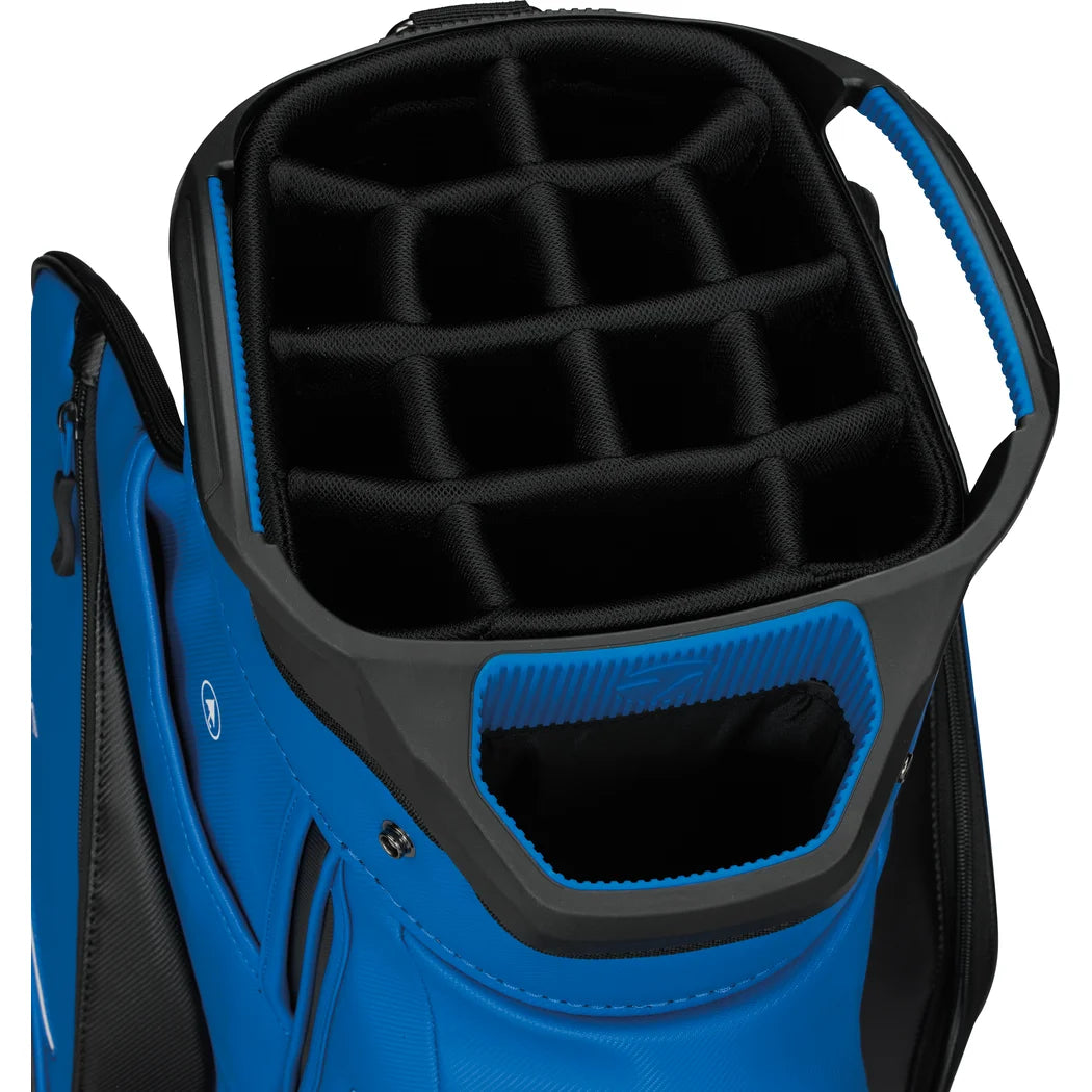 TaylorMade Deluxe Trallebag Sort/Blå