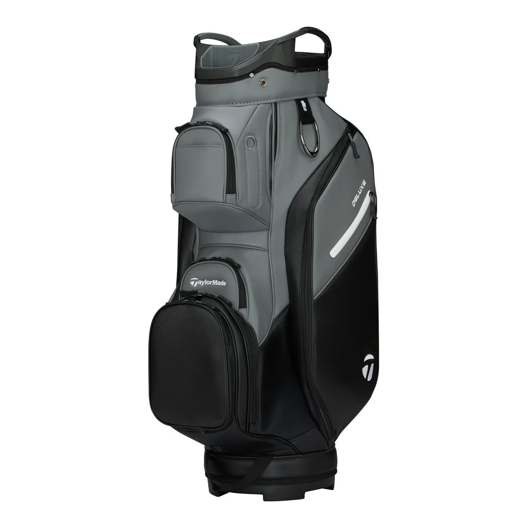 TaylorMade Deluxe Trallebag Sort/Grå