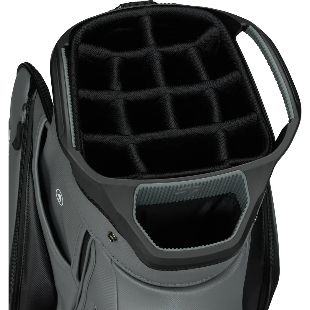 TaylorMade Deluxe Trallebag Sort/Grå
