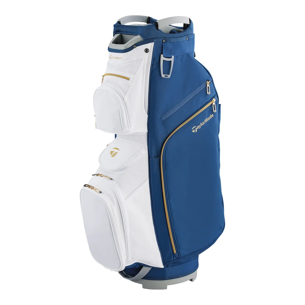 TaylorMade Kalea Gold Cart Bag - Navy/White