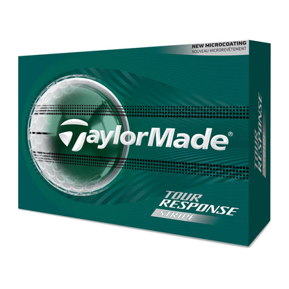 TaylorMade Tour Response Stripe Golfball Hvit