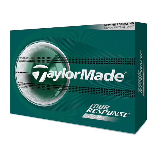 TaylorMade Tour Response Stripe Golfball Hvit