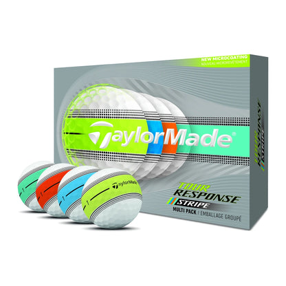 TaylorMade Tour Response Stripe Golfball Multi