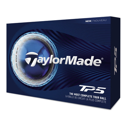 TaylorMade TP5 Golfball Hvit