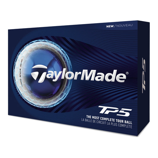 TaylorMade TP5 Golfball Hvit
