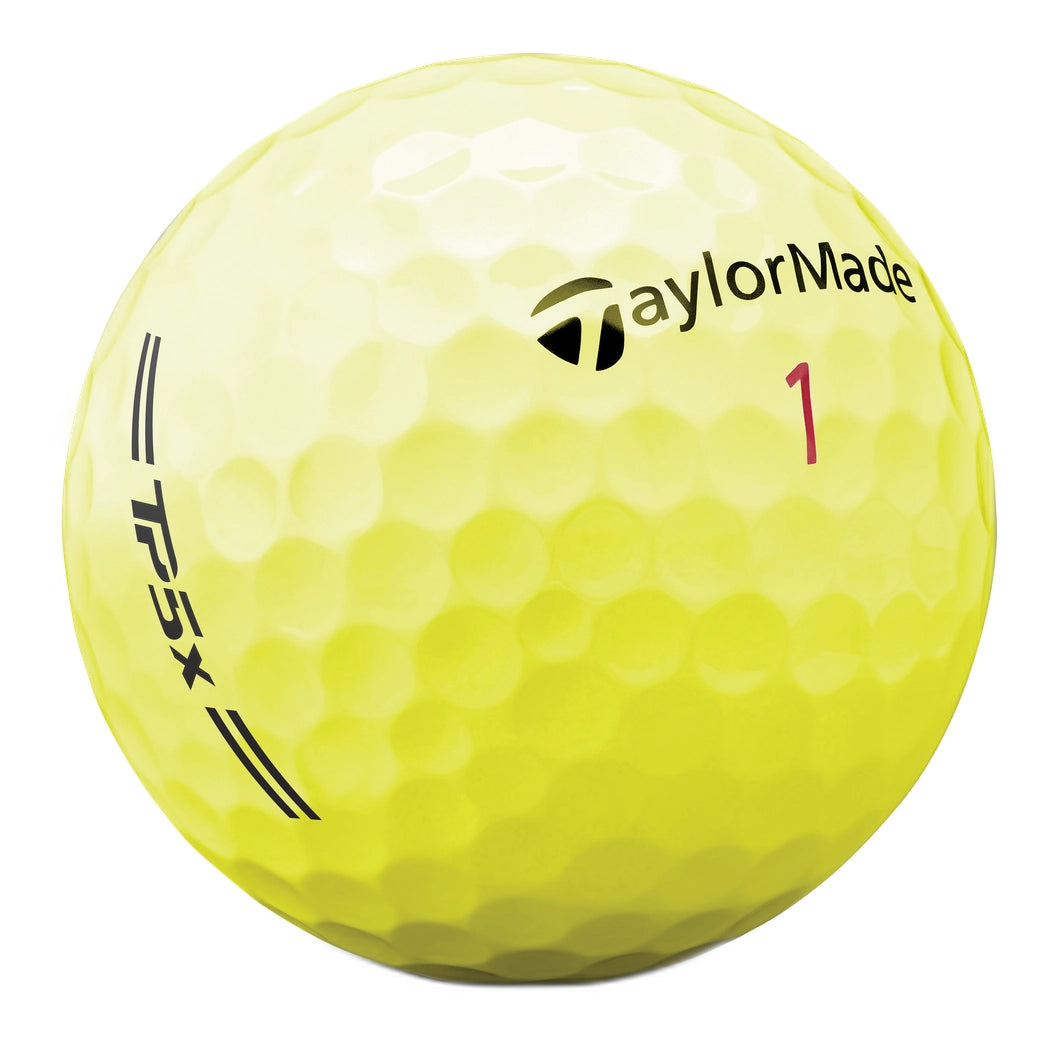 TaylorMade TP5x Golfball Gul