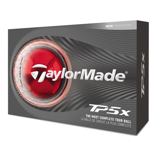 TaylorMade TP5x Golfball Hvit