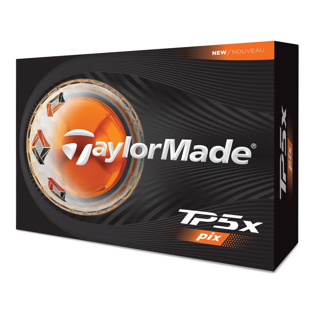 TaylorMade TP5x Pix Golfball Hvit