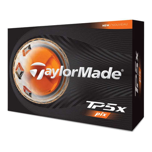 TaylorMade TP5x Pix Golfball Hvit
