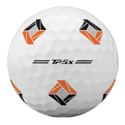 TaylorMade TP5x Pix Golfball Hvit