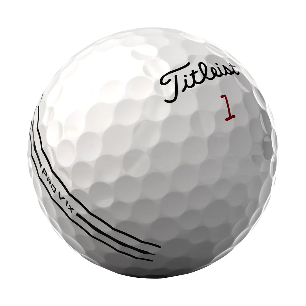 Titleist Pro V1x Enhanced Align Golfball Hvit