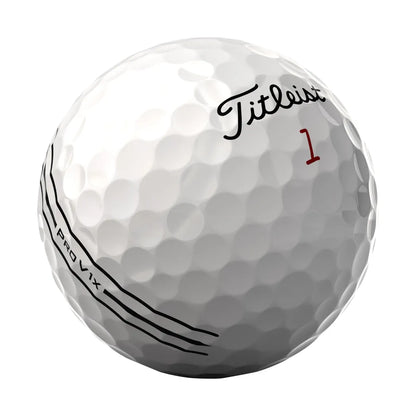 Titleist Pro V1x Enhanced Align Golfball Hvit