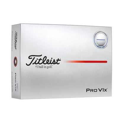 Titleist Pro V1x Performance Align Golfball Blå