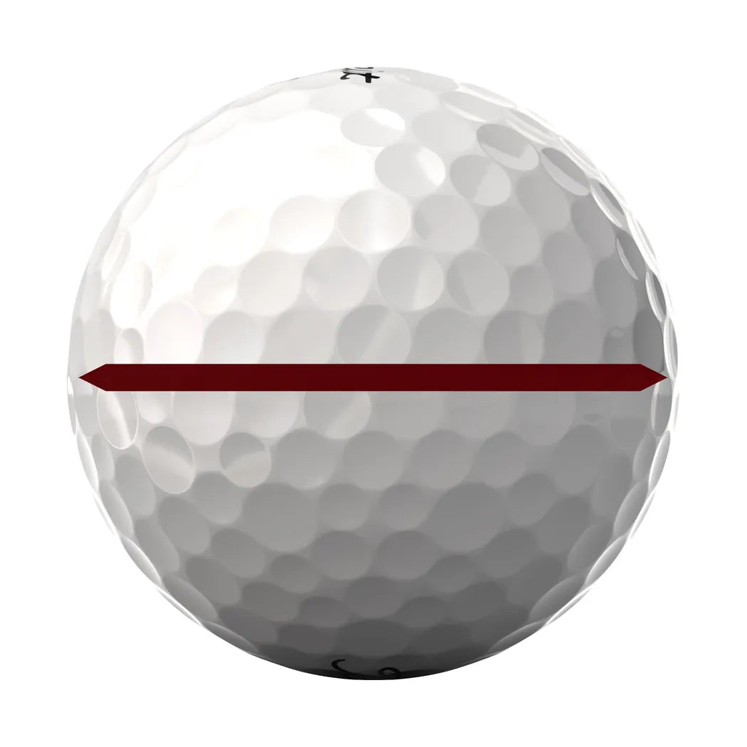Titleist Pro V1x Performance Align Golfball Rød