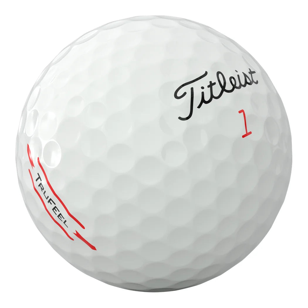 Titleist TruFeel Golfball Hvit