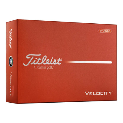 Titleist Velocity Golfball Oransje