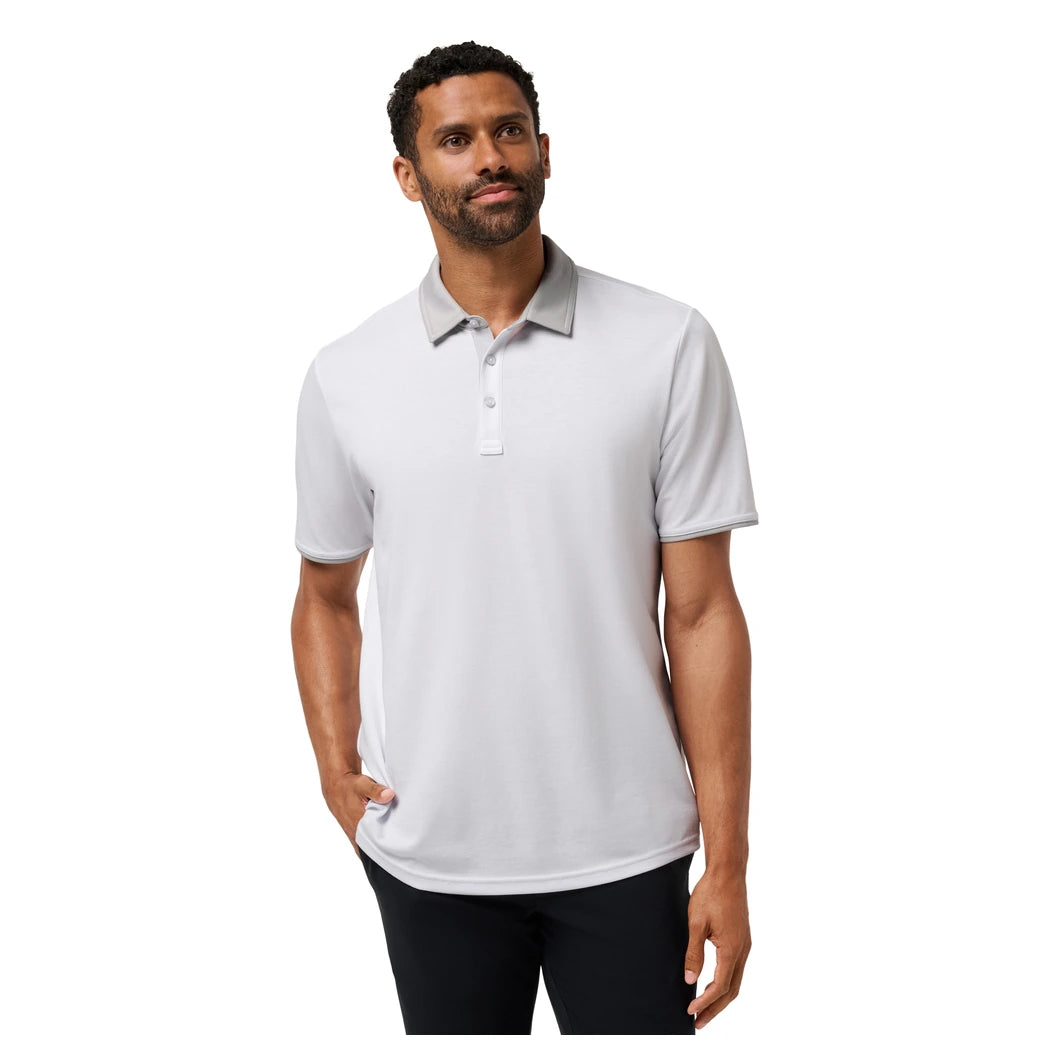 Travis Mathew All Day Social Club Pique Herre Hvit
