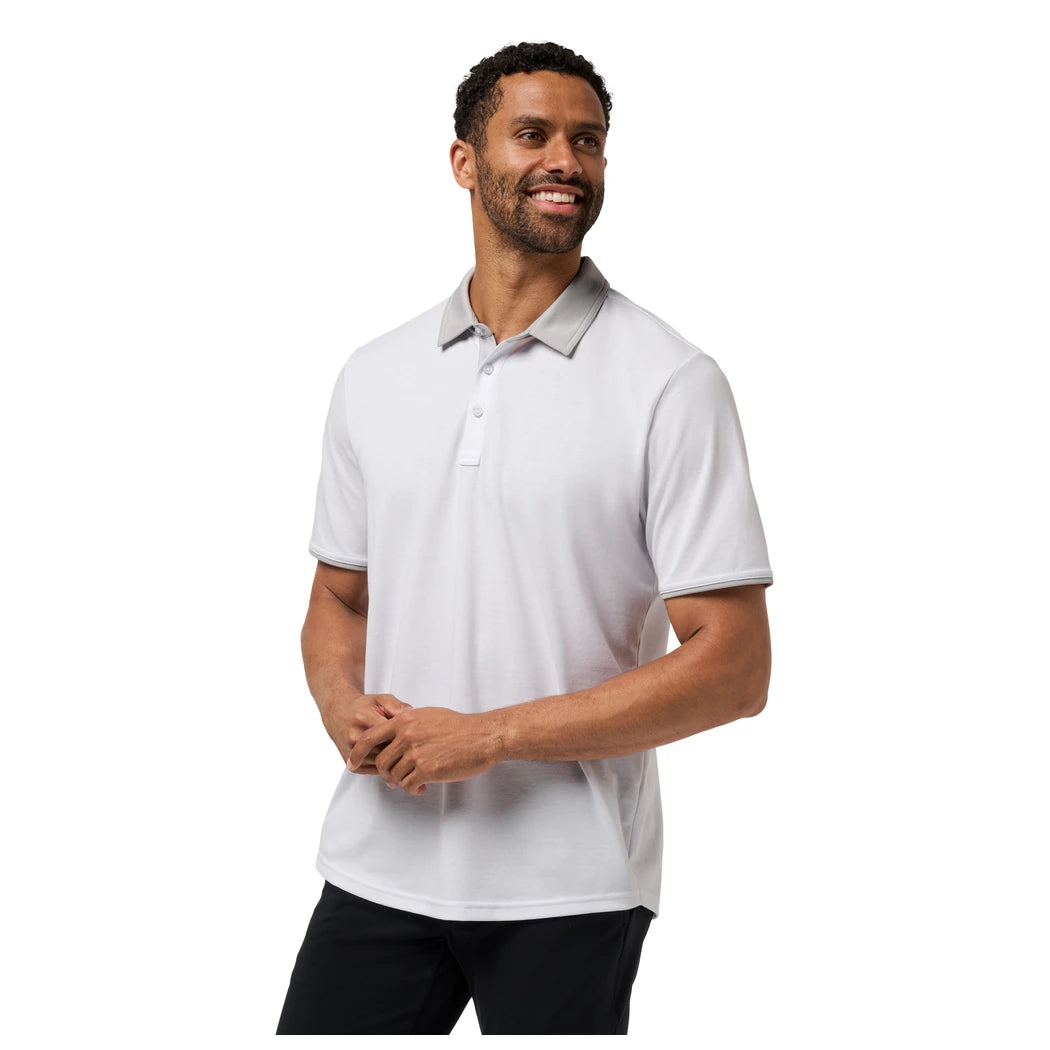 Travis Mathew All Day Social Club Pique Herre Hvit