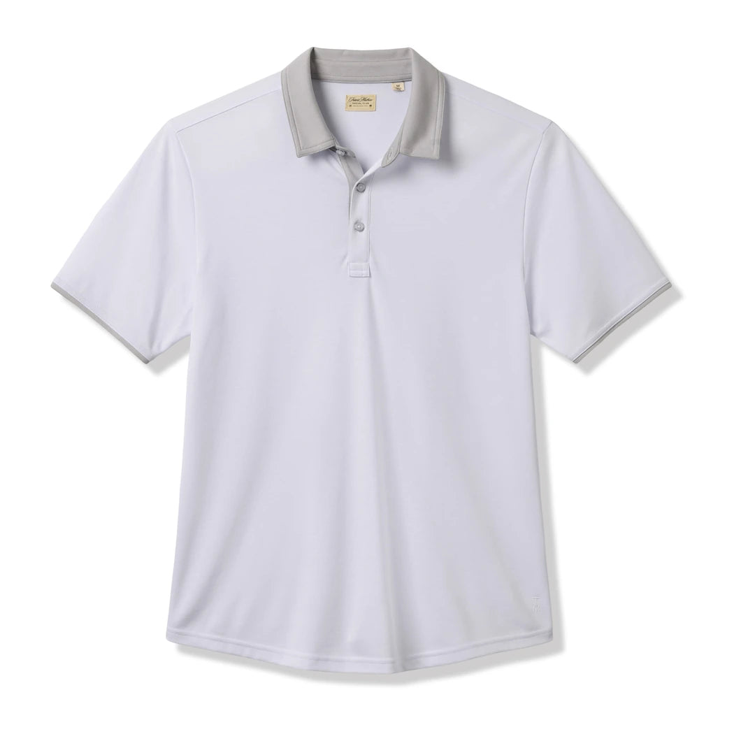 Travis Mathew All Day Social Club Pique Herre Hvit