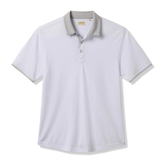 Travis Mathew All Day Social Club Pique Herre Hvit